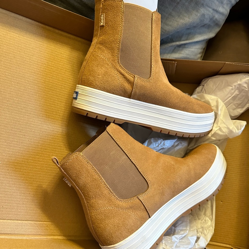 Keds booties. 9.5.
